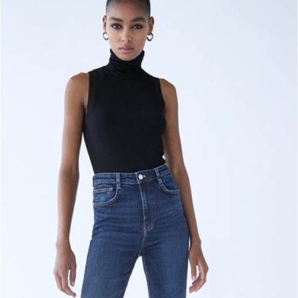 NWT ZARA VINTAGE SKINNY JEANS - Picture 3 of 5